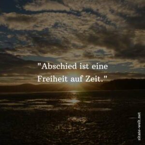 80+ Zitate über Abschied